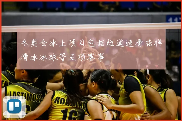 冬奥会冰上项目包括短道速滑花样滑冰冰球等五项赛事